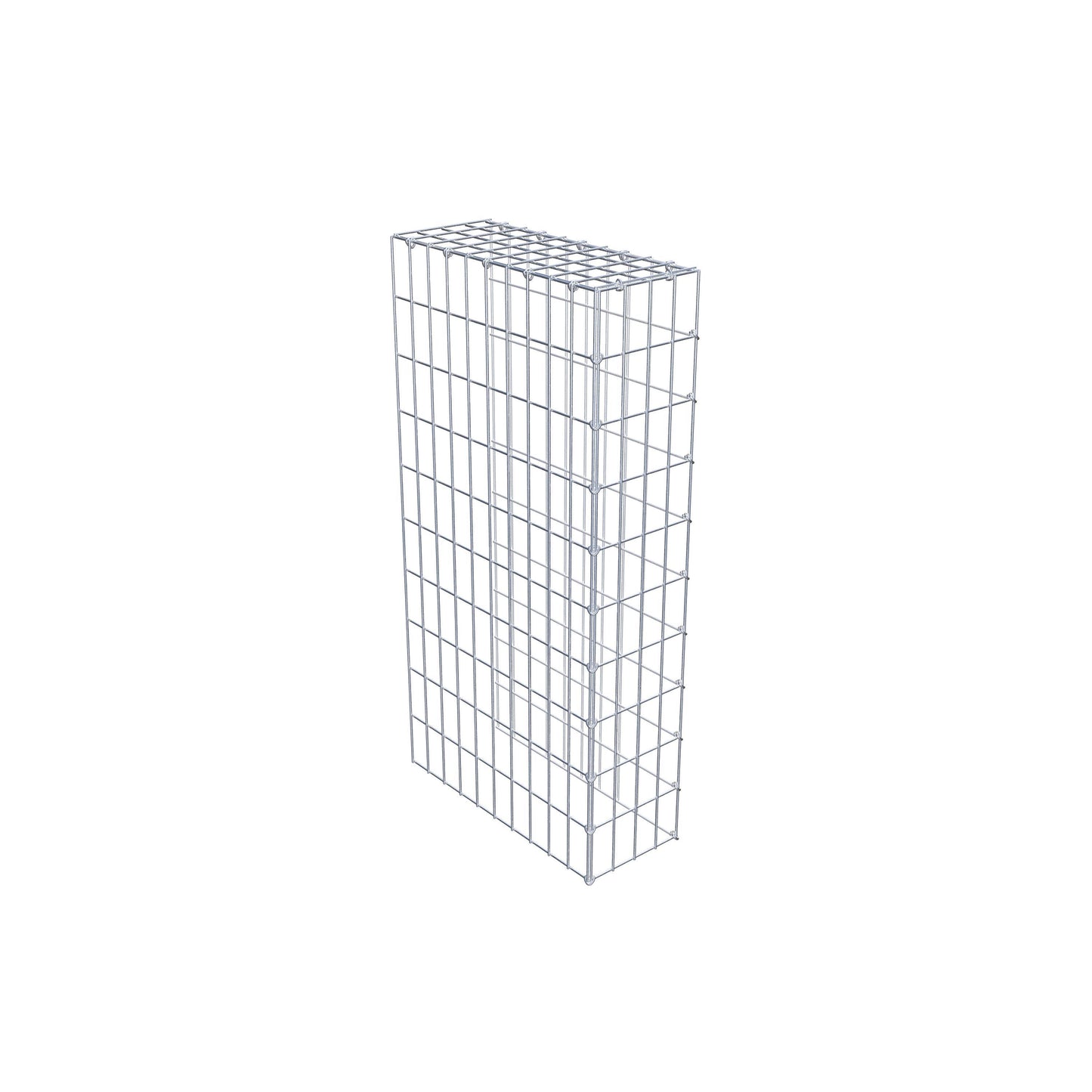 Type 4 oplegkorf 100 cm x 50 cm x 20 cm (L x H x D), maaswijdte 5 cm x 10 cm, C-ring