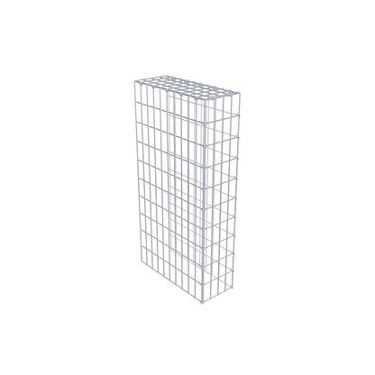 Type 4 oplegkorf 100 cm x 50 cm x 20 cm (L x H x D), maaswijdte 5 cm x 10 cm, C-ring