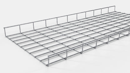 Kabelkanal Höhe 110 cm, Tiefe 5 cm, Maschenweite 5 x 10 cm