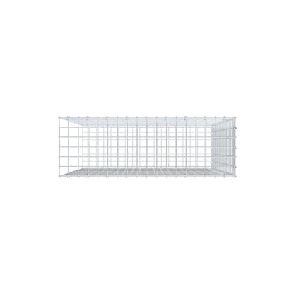 Anbaugabione Typ 2 100 cm x 90 cm x 30 cm (L x H x T), Maschenweite 5 cm x 5 cm, C-Ring