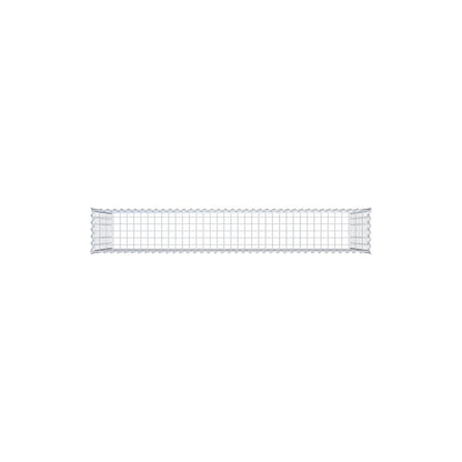 Gabião tipo 3 200 cm x 100 cm x 30 cm (C x A x P), malhagem 5 cm x 10 cm, espiral