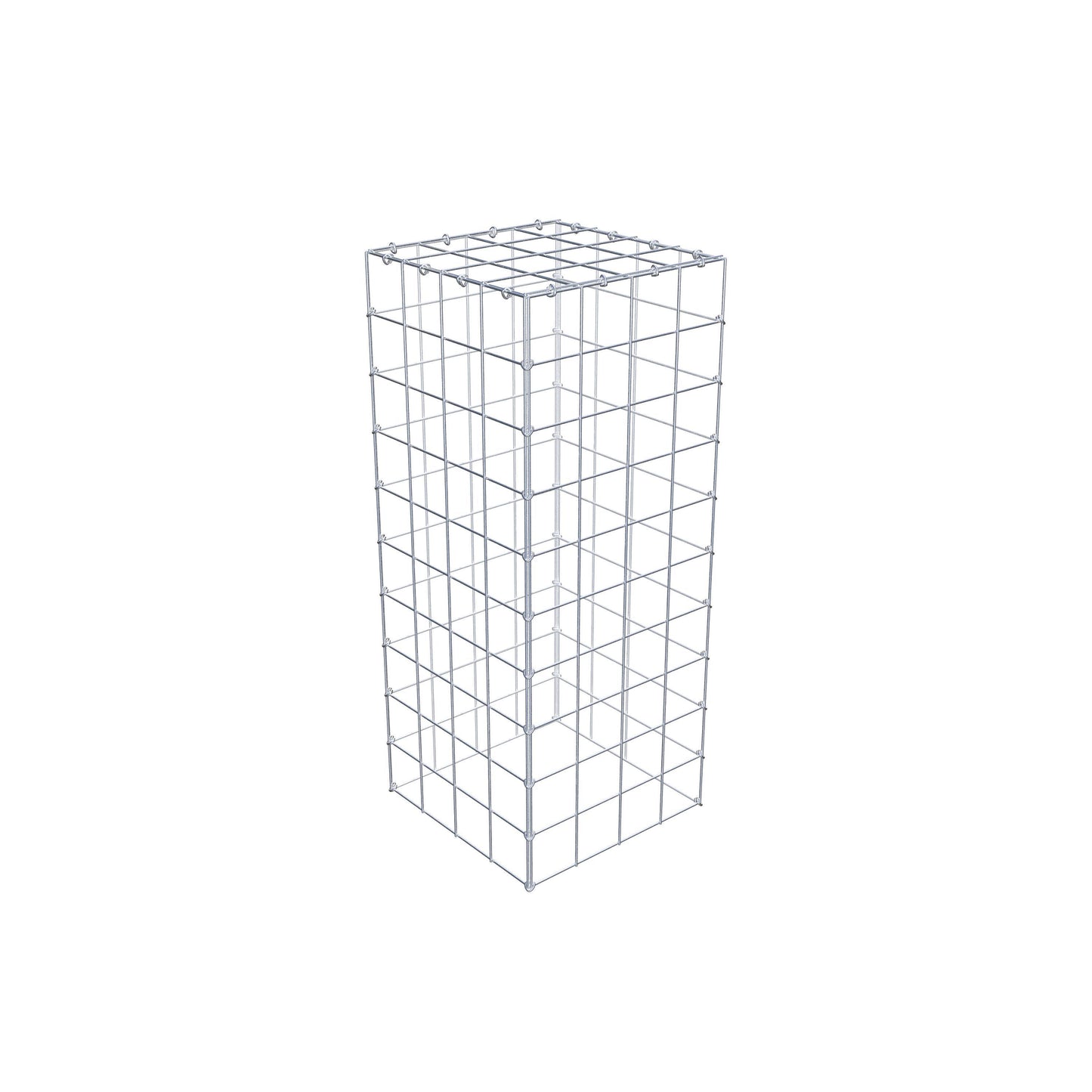 Anbaugabione Typ 3 100 cm x 40 cm x 40 cm (L x H x T), Maschenweite 10 cm x 10 cm, C-Ring