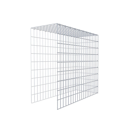 Gavión adicional tipo 4 100 cm x 90 cm x 40 cm (L x A x P), malla 5 cm x 10 cm, anillo en C
