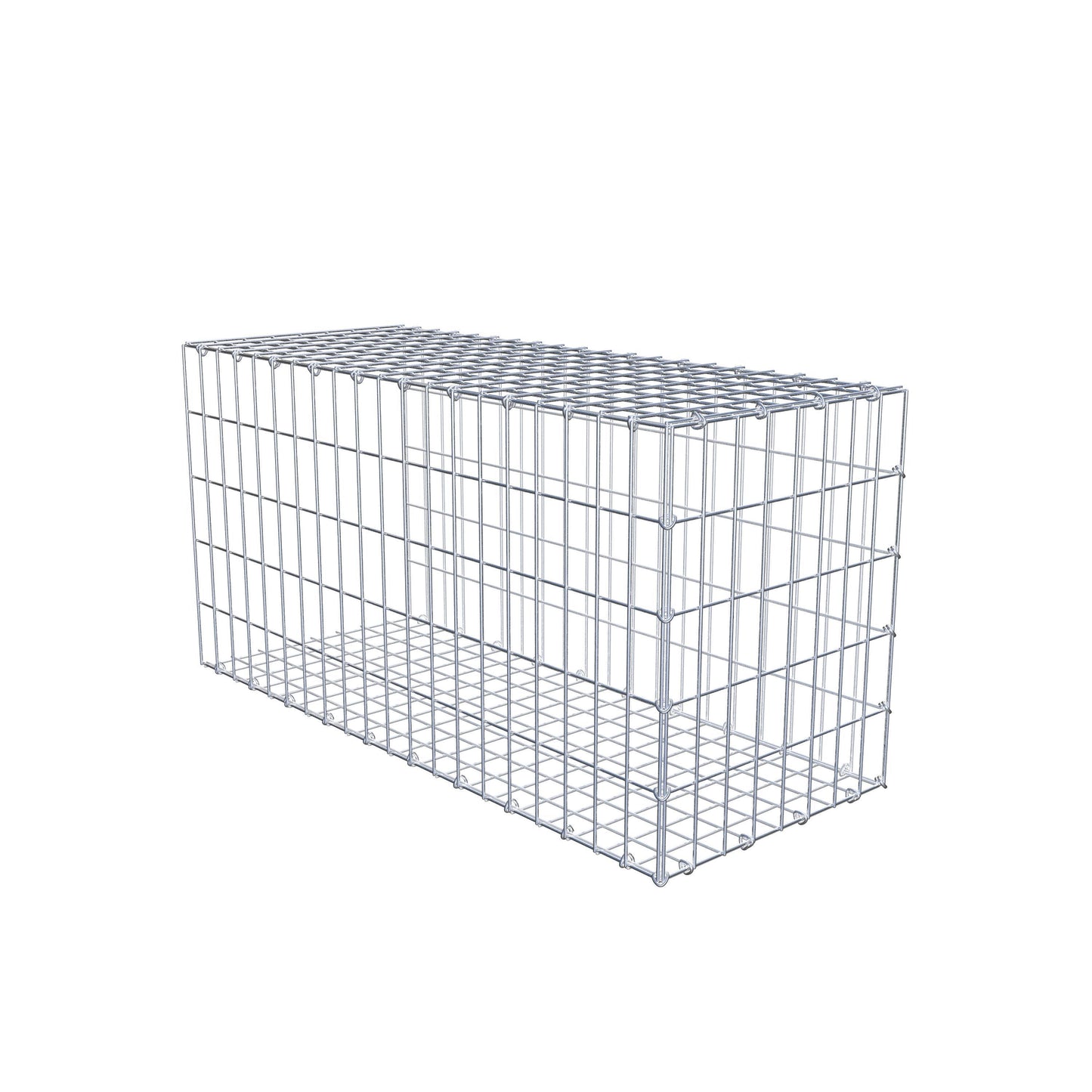 Pila adicional tipo 2 100 cm x 50 cm x 40 cm, malla 5 cm x 10 cm, anillo en C