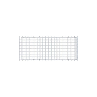 Anbaugabione Typ 2 100 cm x 20 cm x 40 cm, Maschenweite 5 cm x 10 cm, C-Ring