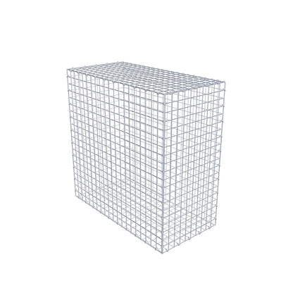 Gabione 100 cm x 100 cm x 50 cm (L x H x T), Maschenweite 5 cm x 5 cm, C-Ring