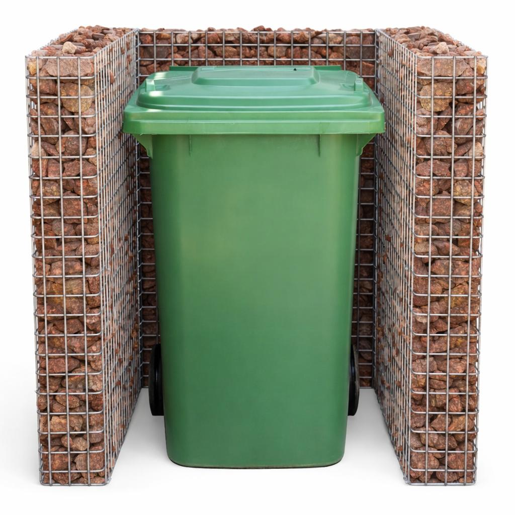 Cassonetto per rifiuti 1 cassonetto
