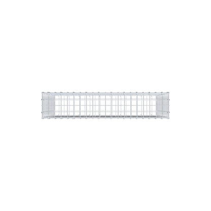 Gabion 100 cm x 70 cm x 20 cm (L x H x D), mesh size 5 cm x 5 cm, C-ring