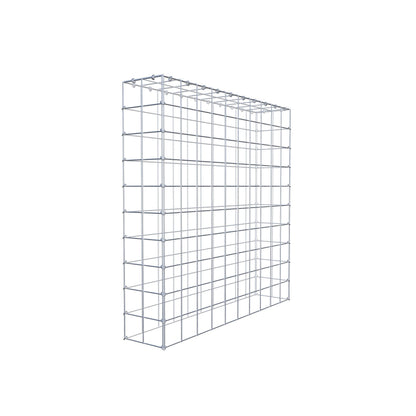 Gavión complementario de tipo 3 100 cm x 100 cm x 20 cm (L x A x P), malla 10 cm x 10 cm, anillo en C