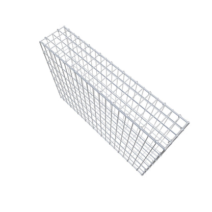 Gabione 100 cm x 70 cm x 20 cm (L x H x T), Maschenweite 5 cm x 10 cm, C-Ring