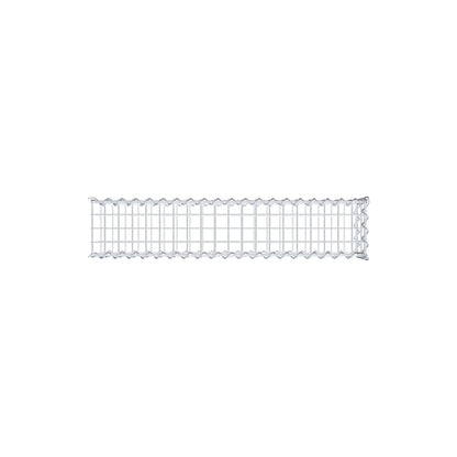 Anbaugabione Typ 2 100 cm x 20 cm x 20 cm (L x H x T), Maschenweite 5 cm x 10 cm, Spirale