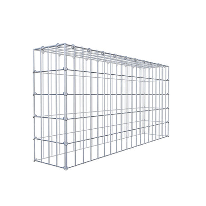 Type 3 oplegkorf 100 cm x 50 cm x 20 cm (L x H x D), maaswijdte 5 cm x 10 cm, C-ring