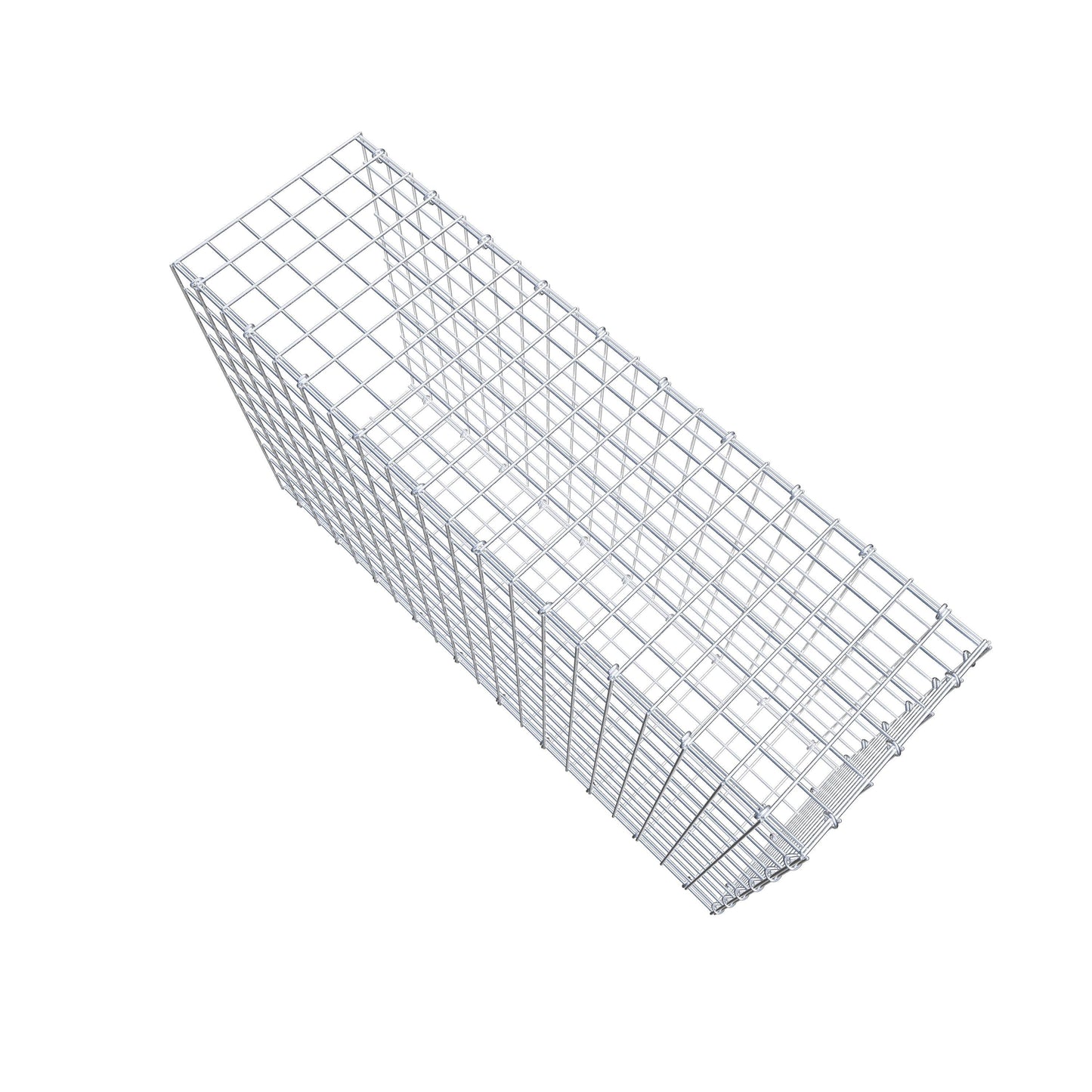 Gabião Tipo 2 100 cm x 60 cm x 30 cm (C x A x P), malhagem 5 cm x 5 cm, anel C