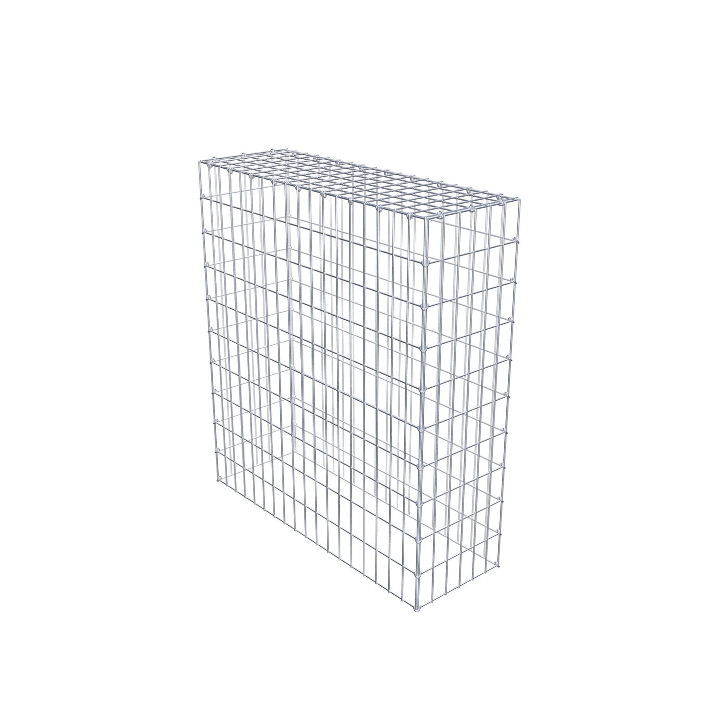 Anbaugabione Typ 3 100 cm x 90 cm x 30 cm (L x H x T), Maschenweite 5 cm x 10 cm, C-Ring
