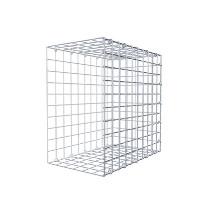 Gabião tipo 2 50 cm x 50 cm x 30 cm (C x A x P), malhagem 5 cm x 5 cm, anel C