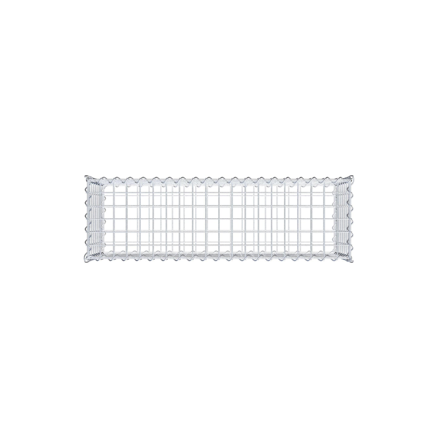 Gabione 100 cm x 40 cm x 30 cm (L x H x T), Maschenweite 5 cm x 5 cm, Spirale