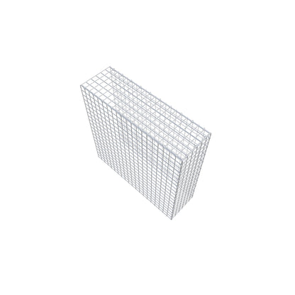 Gabião Tipo 4 100 cm x 100 cm x 30 cm (C x A x P), malhagem 5 cm x 5 cm, anel C