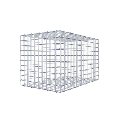 Gabion 80 cm x 50 cm x 50 cm (L x H x D), maskestørrelse 5 cm x 5 cm, C-ring