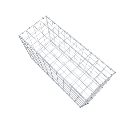 Gabion 100 cm x 60 cm x 40 cm (L x H x P), mailles 10 cm x 10 cm, anneau en C