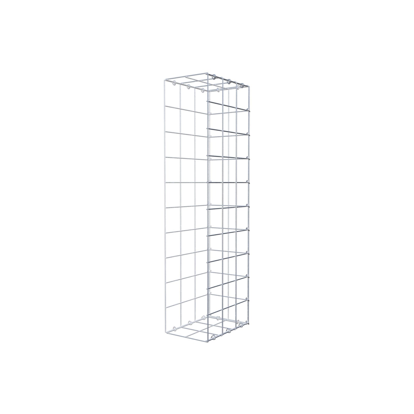 Gabbione aggiuntivo di tipo 2 100 cm x 30 cm x 20 cm (L x A x P), maglia 10 cm x 10 cm, anello a C