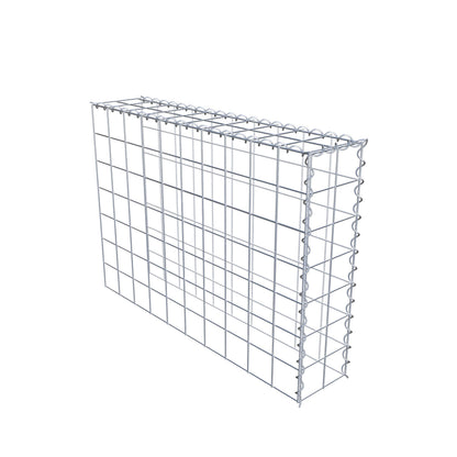 Gabbione aggiuntivo tipo 4 100 cm x 70 cm x 20 cm (L x H x P), maglia 10 cm x 10 cm, spirale