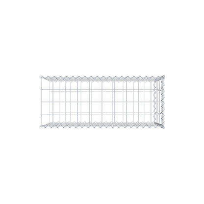 Gabião tipo 2 100 cm x 50 cm x 40 cm (C x A x P), malhagem 10 cm x 10 cm, espiral