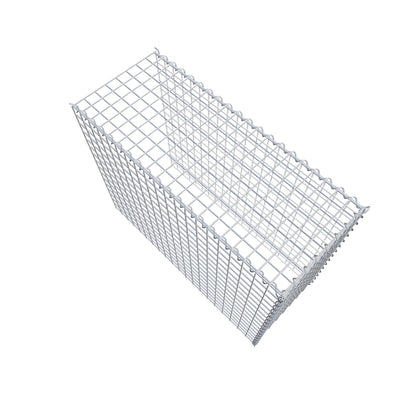 Gabião Tipo 4 100 cm x 80 cm x 40 cm (C x A x P), malhagem 5 cm x 5 cm, espiral