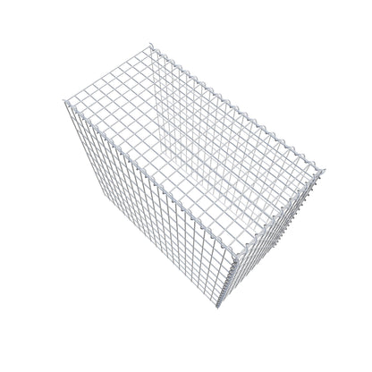 Gabbione aggiuntivo tipo 4 100 cm x 90 cm x 50 cm (L x H x P), maglia 5 cm x 10 cm, spirale