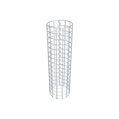 Gabionensäule rund 22 cm Durchmesser, 80 cm Höhe, Maschenweite 5 cm x 5 cm