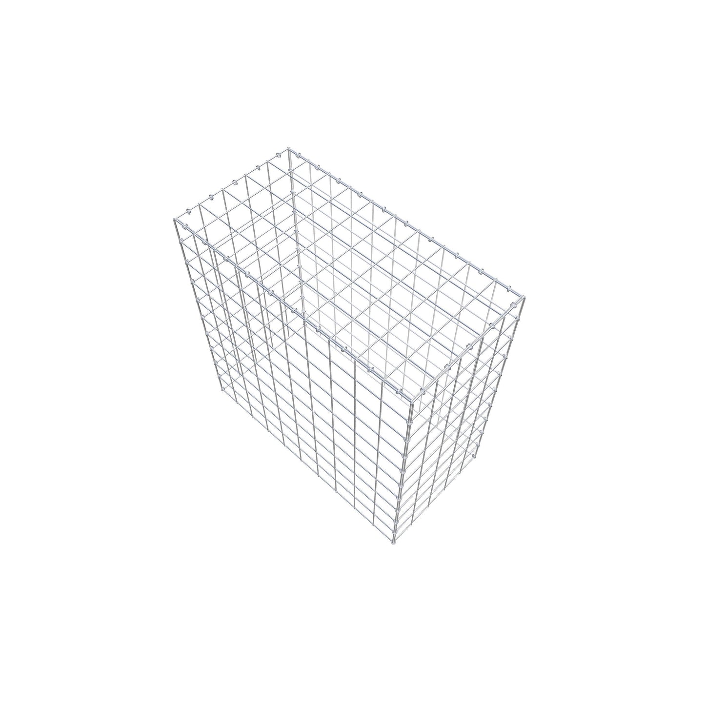 Fourche rapportée type 3 100 cm x 100 cm x 50 cm (L x H x P), mailles 10 cm x 10 cm, anneau C