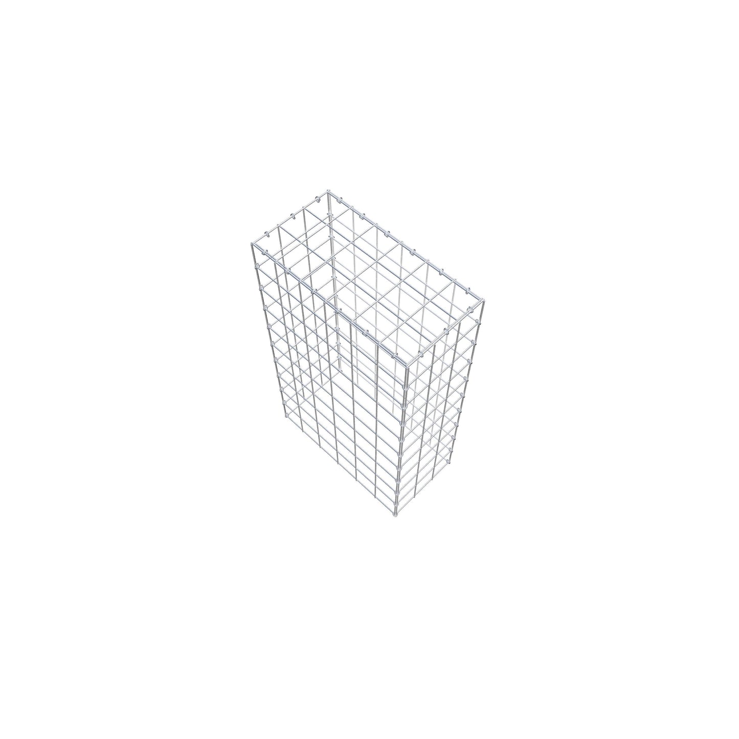 Gavión complementario de tipo 3 100 cm x 60 cm x 30 cm (L x A x P), malla 10 cm x 10 cm, anillo en C
