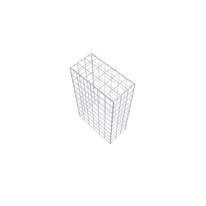 Gavión complementario de tipo 3 100 cm x 60 cm x 30 cm (L x A x P), malla 10 cm x 10 cm, anillo en C