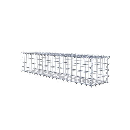 Gabião tipo 2 100 cm x 20 cm x 20 cm (C x A x P), malhagem 5 cm x 5 cm, espiral