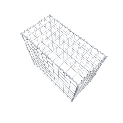 Gavión complementario tipo 3 100 cm x 90 cm x 50 cm (L x A x P), malla 10 cm x 10 cm, espiral