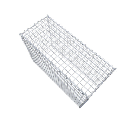 Gabion rapporté type 3 100 cm x 70 cm x 40 cm (L x H x P), mailles 5 cm x 5 cm, spirale