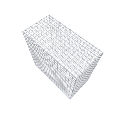 Gabion 100 cm x 100 cm x 50 cm (L x H x D), mesh size 5 x 5 cm, spiral ring
