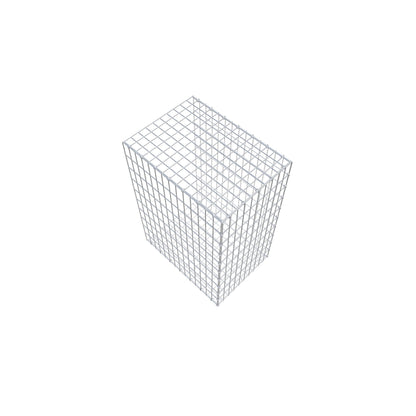 Fourche rapportée type 2 100 cm x 70 cm x 50 cm, mailles 5 cm x 10 cm, anneau en C