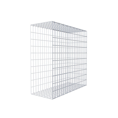 Gabião tipo 2 100 cm x 100 cm x 40 cm, malhagem 5 cm x 10 cm, anel C