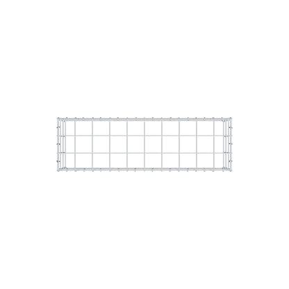 Type 3 oplegkorf 100 cm x 30 cm x 30 cm (L x H x D), maaswijdte 10 cm x 10 cm, C-ring