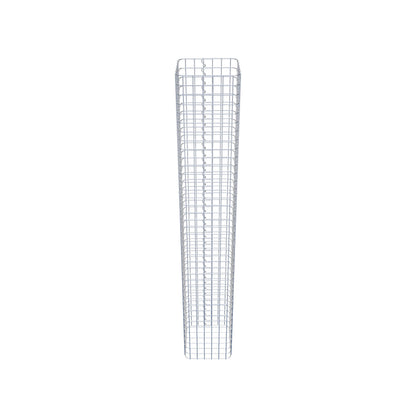 Gabion column square 32 cm x 32 cm, 200 cm high, MW 5 cm x 5 cm