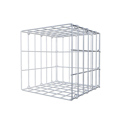 Anbaugabione Typ 2 30 cm x 30 cm x 30 cm, Maschenweite 5 cm x 10 cm, C-Ring