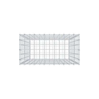 Gabion 100 cm x 60 cm x 30 cm (L x H x D), mesh size 5 cm x 10 cm, C-ring