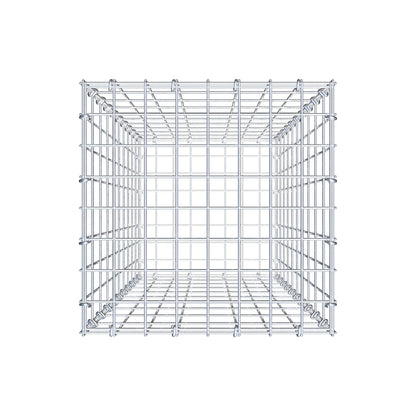 Gabion 100 cm x 40 cm x 40 cm (L x H x D), maskstorlek 5 cm x 10 cm, C-ring