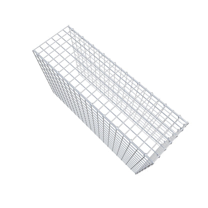 Anbaugabione Typ 4 100 cm x 60 cm x 30 cm (L x H x T), Maschenweite 5 cm x 5 cm, C-Ring