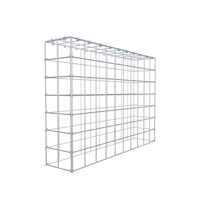 Gabião Tipo 3 100 cm x 70 cm x 20 cm (C x A x P), malhagem 10 cm x 10 cm, anel C