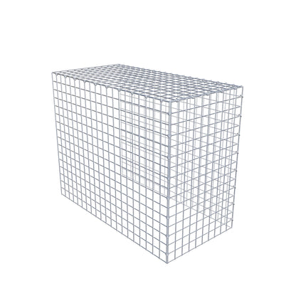 Anbaugabione Typ 4 100 cm x 80 cm x 50 cm (L x H x T), Maschenweite 5 cm x 5 cm, C-Ring