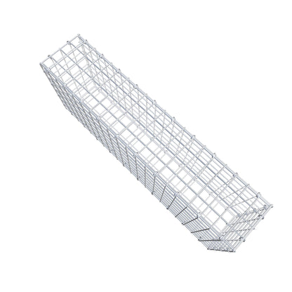 Gabião 100 cm x 40 cm x 20 cm (C x A x P), malhagem 5 cm x 5 cm, anel C