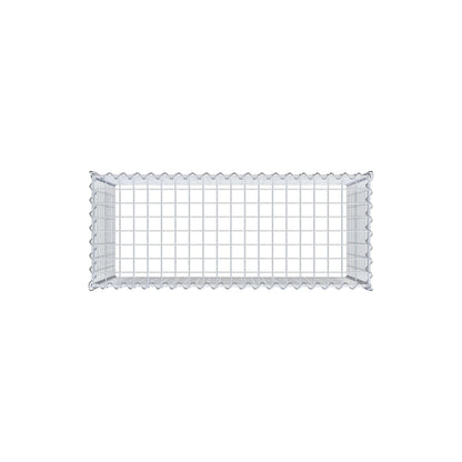 Gavión complementario tipo 3 100 cm x 60 cm x 40 cm (L x A x P), malla 5 cm x 5 cm, espiral
