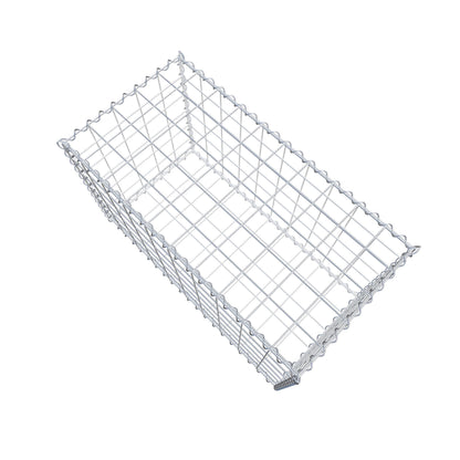 Gabion 100 cm x 60 cm x 50 cm (L x H x D), mesh size 10 cm x 10 cm, spiral