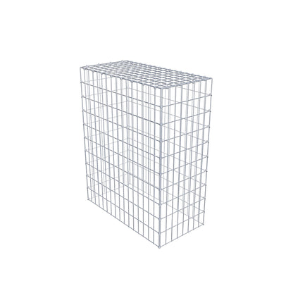 Gabião Tipo 3 100 cm x 80 cm x 40 cm (C x A x P), malhagem 5 cm x 10 cm, anel C